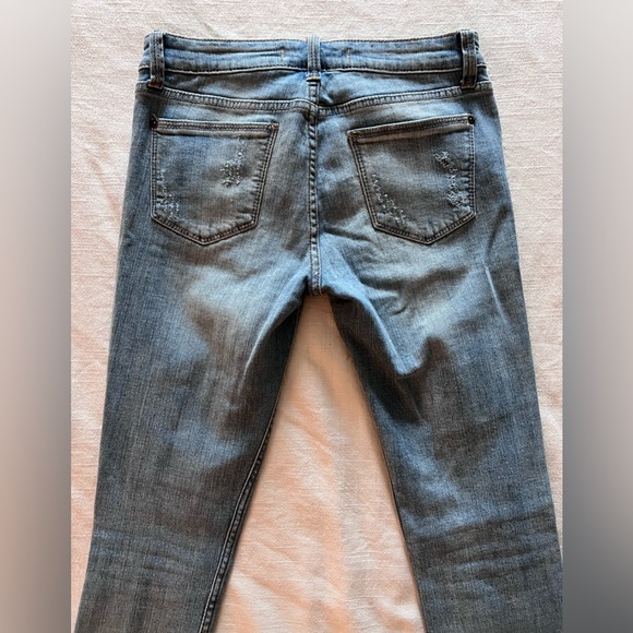 Eunina Lauren Mid Rise Distressed Skinny Jeans - Picture 4 of 5